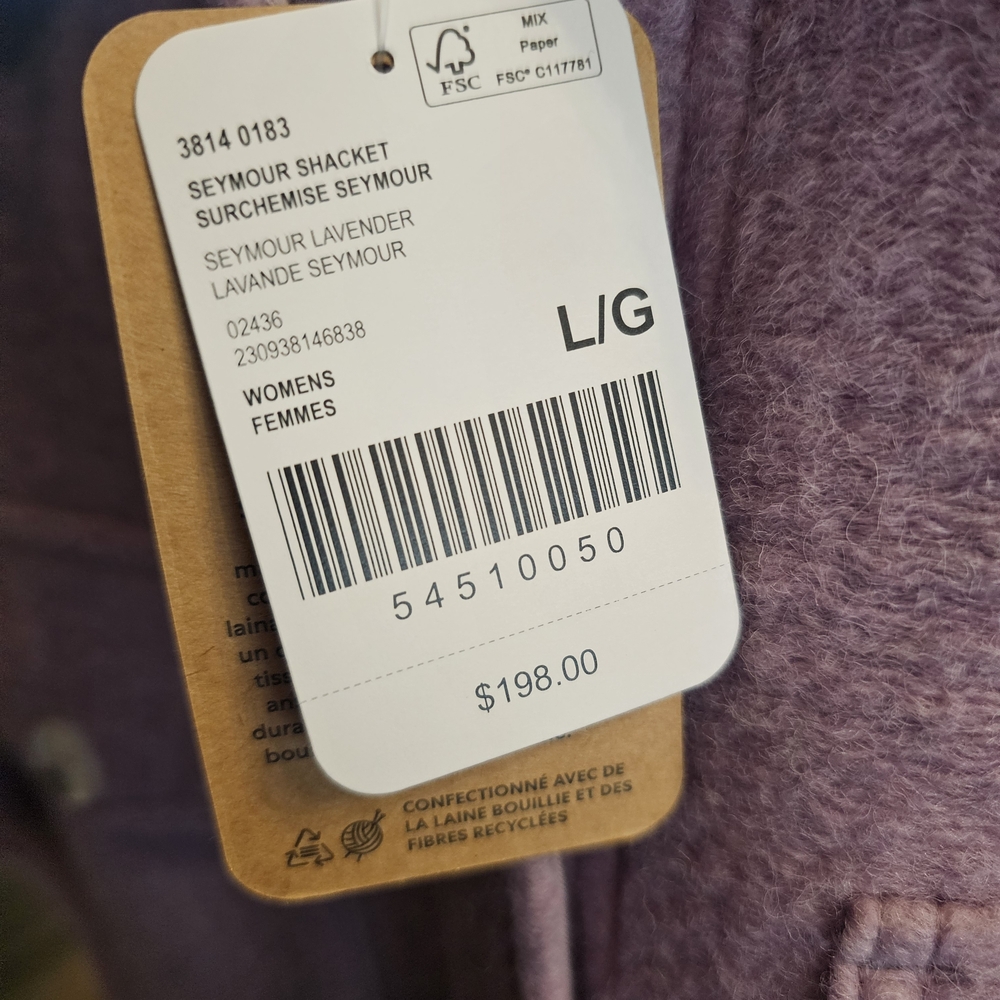NWT Roots Shacket - Picture 7 of 7